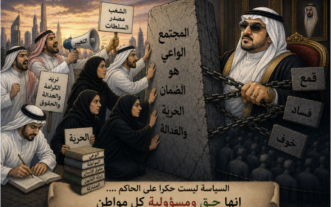 مخاطر نزع السياسة من المجتمع 